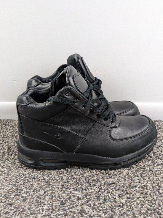 Nike Air Max ACG Goadome Boots Black 865031-009 Leather Waterproof Mens 10